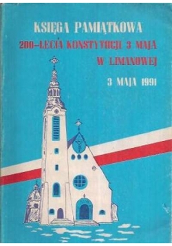 Księga pamiątkowa 200-lecia konstytucji 3 maja w Limanowej