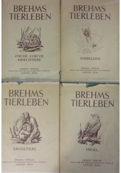 Brehms Tierleben, tom I-IV