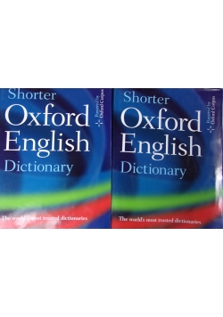 Oxford Dictionary, Volume 1-2