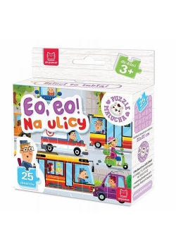 Puzzle malucha Eo, eo! Na ulicy