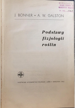 Podstawy fizjologii roślin