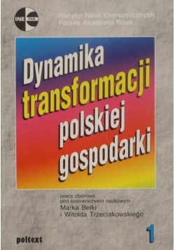 Dynamika transformacji polskiej gospodarki