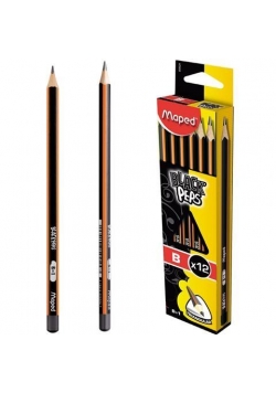 Ołówek Blackpeps B (12szt) MAPED