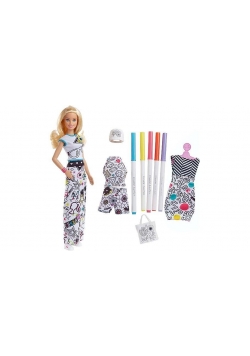 Barbie Crayola Kolorowa Moda