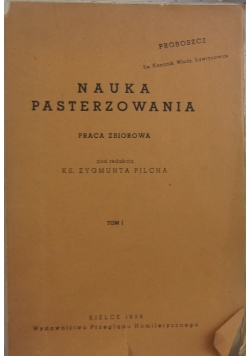 Nauka Pasterzowania, tom 1, 1939 r.
