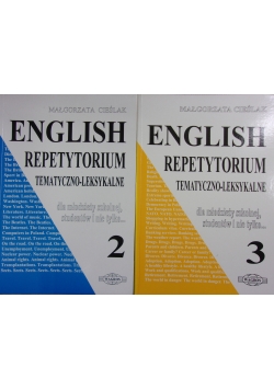English Repretytorium Tematyczno-Leksykalne część 2 i 3