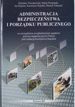 Administracja bezpieczeństwa i porządku publicznego