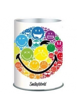 Przybornik metalowy okrągły SmileyWorld Rainbow