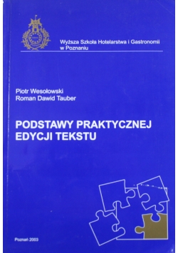 Podstawy praktycznej edycji tekstu