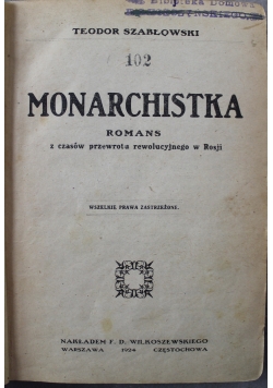 Monarchistka 1924 r.