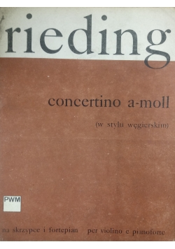 Concertino a-moll (w stylu węgierskim)