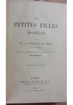 Les Petites Filles Modeles, 1887 r.