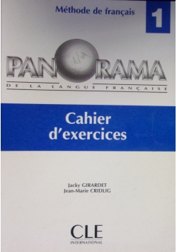 Panorama 1 - Cahier d'exercices