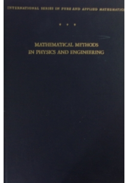Mathematical Methods in physics and engineering