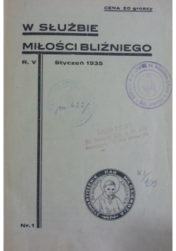 W służbie miłości bliźniego