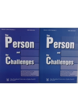 The Person and the Challenges, Numer I i II volume 3 (2013)