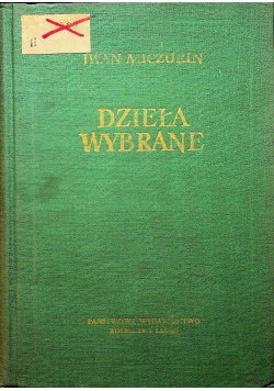 Miczurin Dzieła wybrane