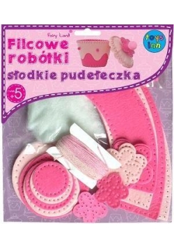 Filcowe Robótki - Słodkie Pudełeczka różowe STnux