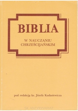 Biblia w nauczaniu chrześcijańskim