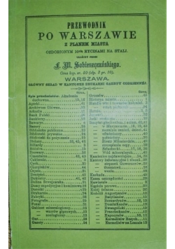 Przewodnik Po Warszawie Z Planem Miasta