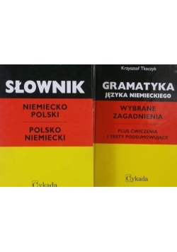 Słownik niemiecko-polski, polsko-niemiecki / Gramatyka języka niemieckiego. Wybrane zagadnienia