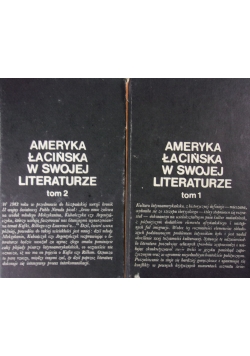 Ameryka Łacińska w swojej literaturze, Tom I i II