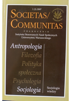 Societas Communitas 1