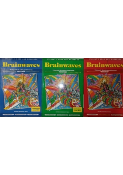 Brainwaves Student's Book and Workbook.  Podręcznik do szkoły podstawowej. Zestaw 3 książek