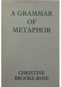 A grammar of metaphor