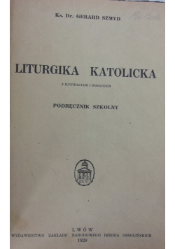 Liturgika katolicka, 1928 r.
