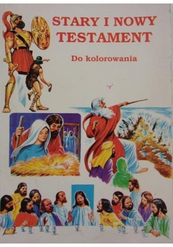 Stary i Nowy Testament do kolorowania