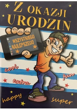 Karnet Young B6 + koperta wzór nr 09 (opakowanie 4 sztuki)