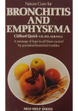 Nature Cure for bronchitis and Emphysema