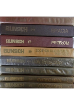 Bunsch ,zestaw 8 książek