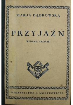 Przyjażń wydanie 3 1927 r.