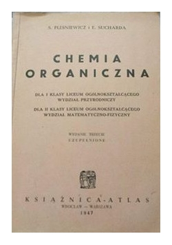 Chemia organiczna, 1947 r.