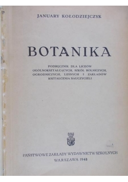 Botanika, 1948 r.