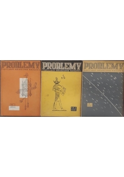 Problemy,  popularny miesięcznik naukowy, nr 1 - 3
