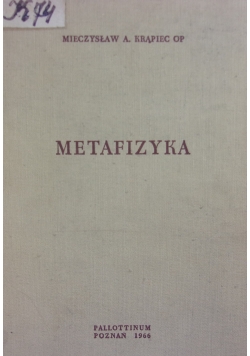 Metafizyka