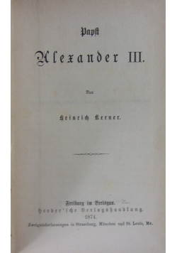 Klexander III,1874r.