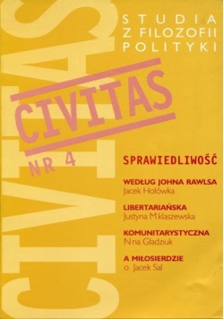 Civitas Studia z filozofii polityki Nr 4