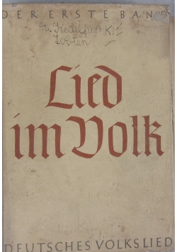 Lied im volks, 1942r.