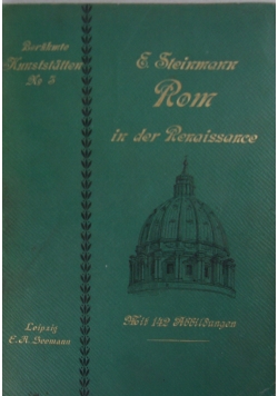 Rom in der Renaissance, 1899 r.