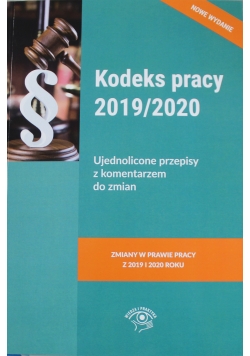 Kodeks pracy 2019 do 2020