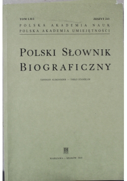 Polski słownik biograficzny nr 213