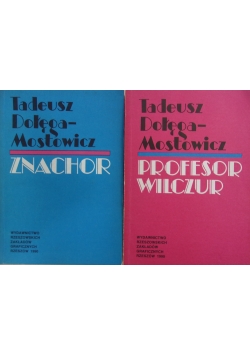 Znachor/Profesor Wilczur, zestaw 2 książek
