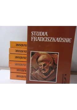 Studia franciszkańskie 5 tomów