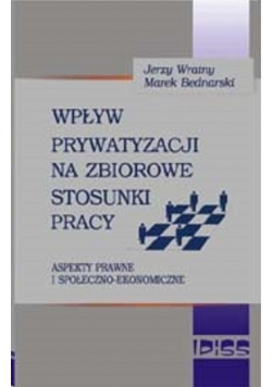 Wpływ prywatyzacji na zbiorowe stosunki pracy