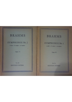 Brahms. Symphonie. Zestaw 2 książek
