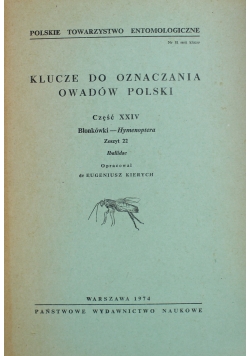 Klucze do oznaczania owadów Polski Część XXIV